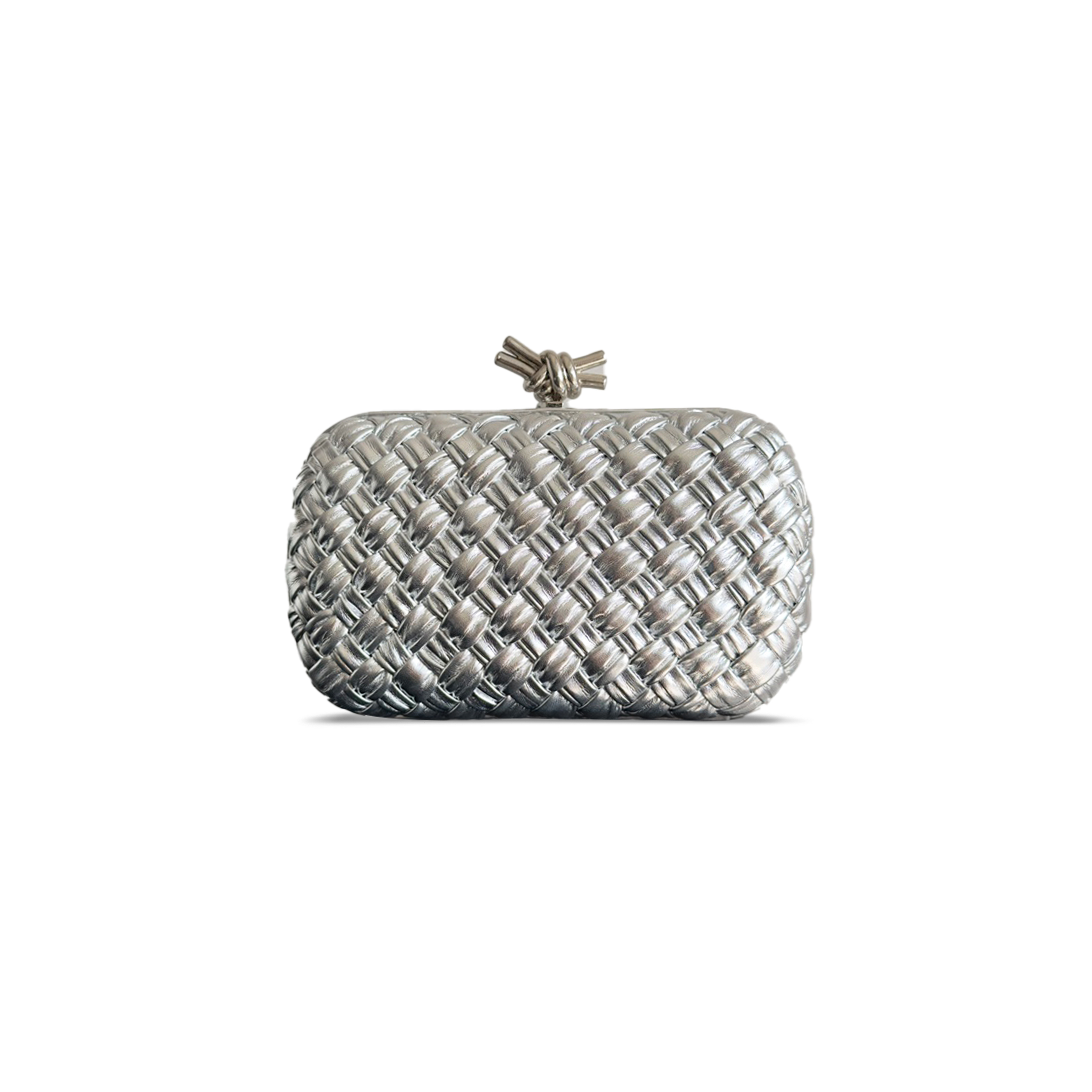 BOTTEGA VENETA KNOT MINAUDIÈRE CLUTCH 717622V01D11222 (20.5*12.5*6cm)